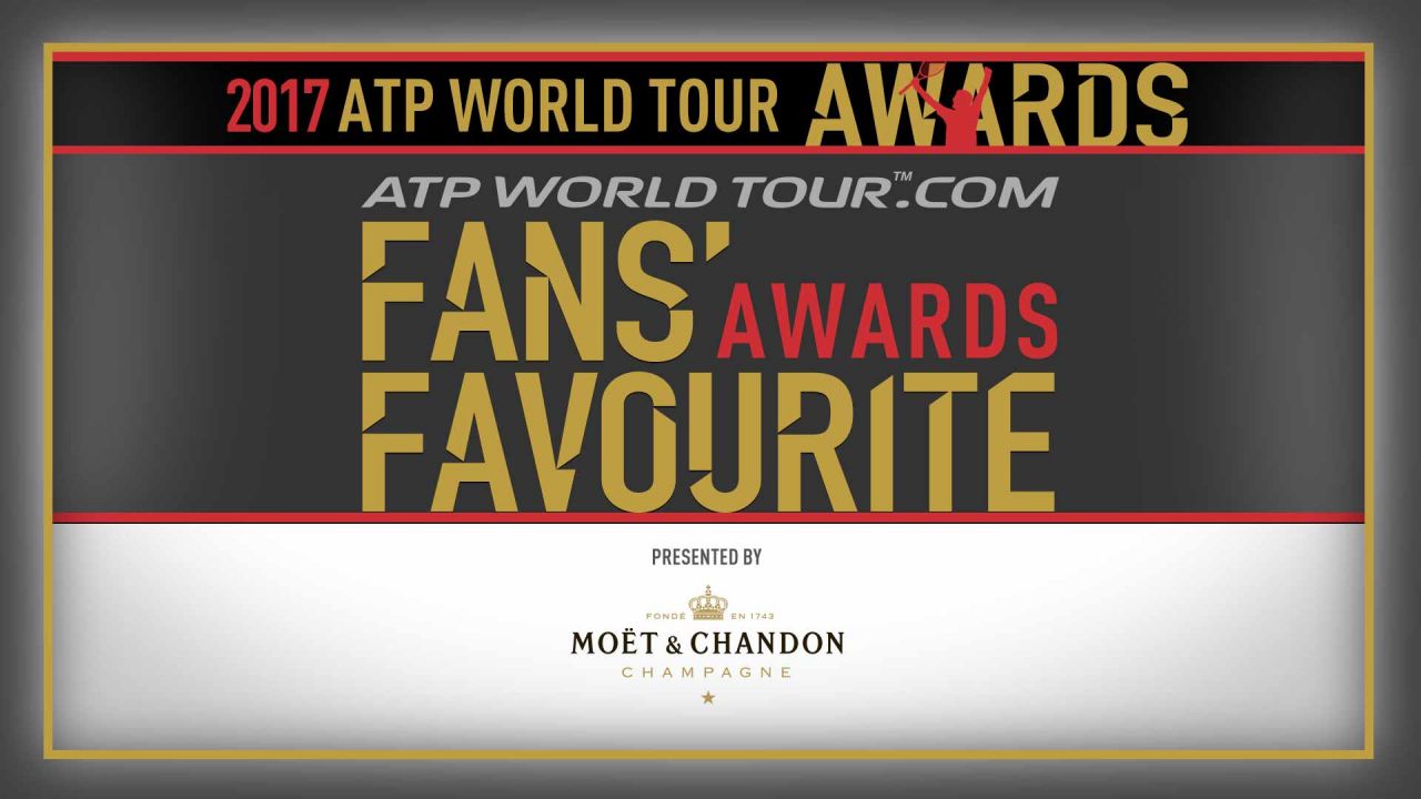 Vota por Rafa Nadal en los Premios ATP World Tour by Moët & Chandon 2017