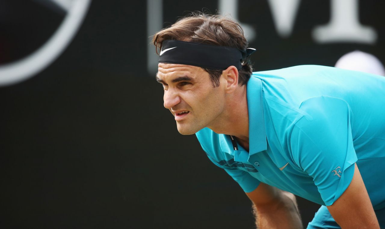 Federer, problema muy serio de vitalidad a pocos días de Wimbledon